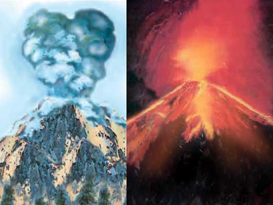 Ο ρόλος των ηφαιστείων και των σεισμών στις αλλαγές της φύσης - από το https://idaskalos.blogspot.com