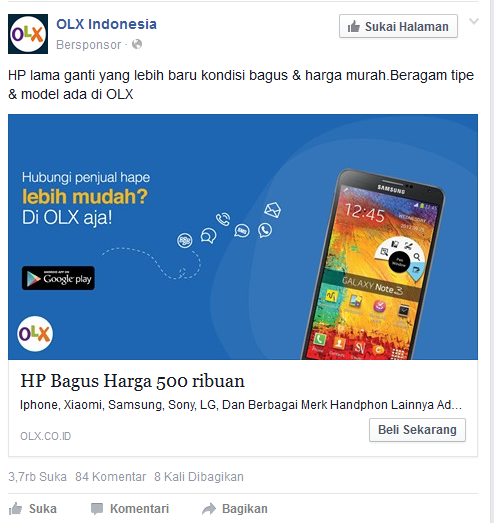 Iklan FB Ads Bikin Untung Makin Melambung ~ MAS MUR BLOG'S