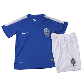 Jersey Kids Brazil Away 2013-2014