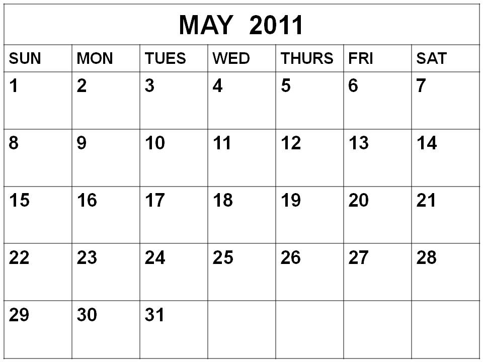 2011 calendar printable may. may 2011 calendar printable