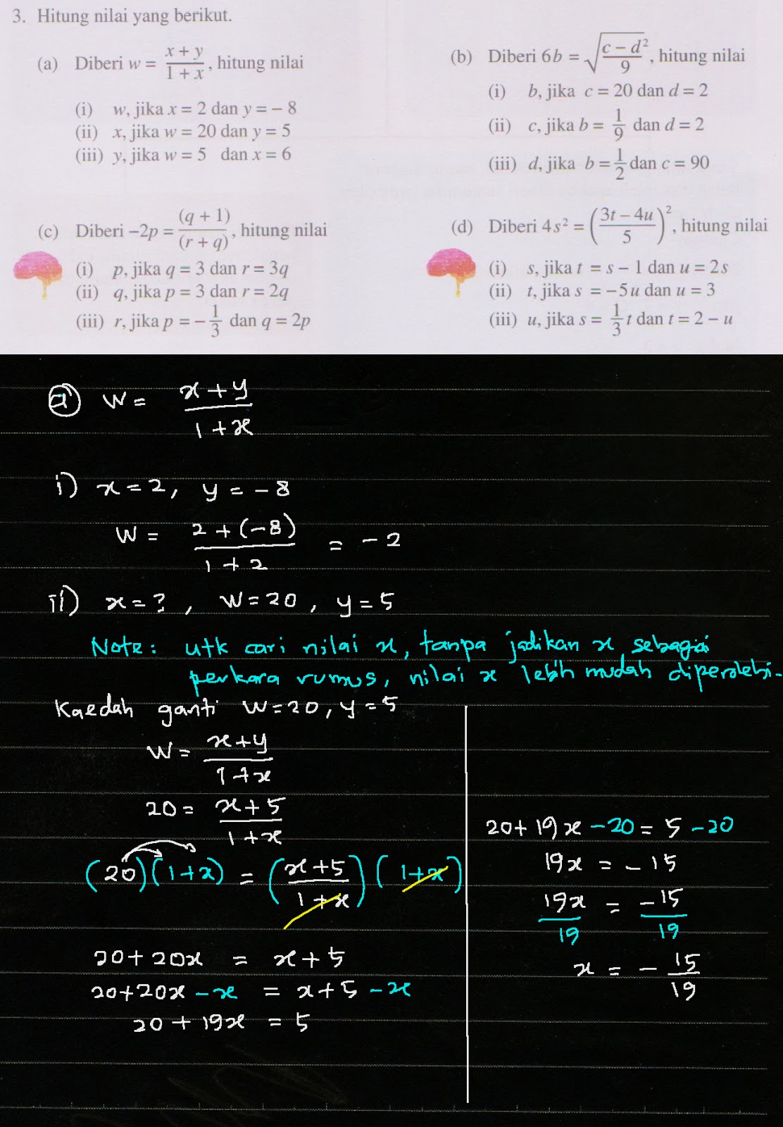 Cikgu Azman - Bukit Jalil: Tingkatan 2 Matematik Bab 3 