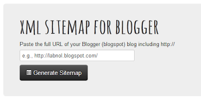 Cara mendapatkan Kode Submit Sitemap  di Blog