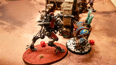 Warhammer battle report - Warhammer 40k - 9th Edition - Thousand Sons vs Adeptus Mechanicus 1000pts - Search And Secure Mission