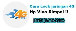 Mengunci jaringan 4G hp vivo