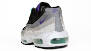 KICK GAME DVD: Nike Air Max 95 Charcoal Purple Teal (air max )
