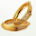 Golden kada bangles designs