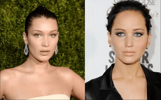 Bella Hadid and Jennifer Lawrence