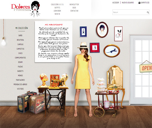 Dolores Promesas tienda online e shop