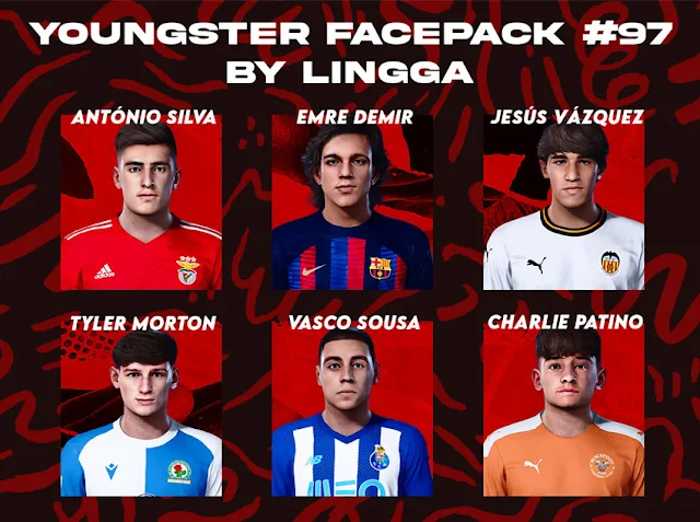 Youngster Facepack V97 For eFootball PES 2021