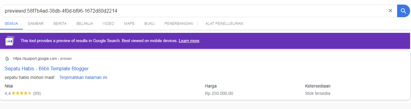 Update Template Premium Blibli Blogger Mirip Blibli.com