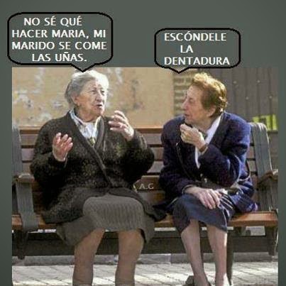 CHISTES DE ANCIANOS - CHISTES DE VIEJITAS Y VIEJITOS via http://fraseschistosos.blogspot.com/