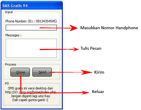 SMS sambil internetan versi terbaru