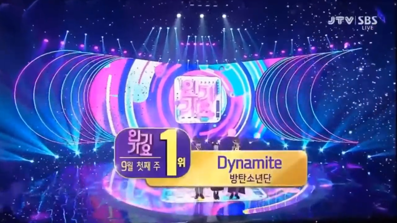 BTS Takes Home The 6th Trophy For 'Dynamite'