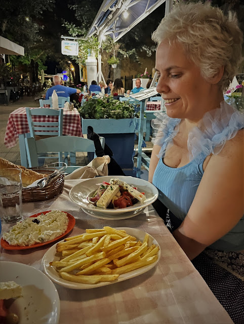Dinner in Alexandroupoli, Greece