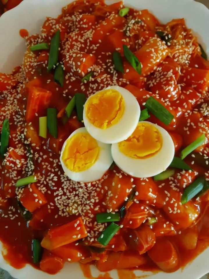 Resepi Tteokbokki Gochujang (Topokki & Kek Beras Malaysia 