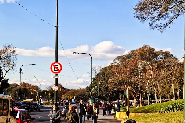 Paisaje de la Recoleta,Bs.As.