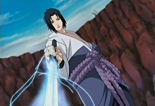 uchiha sasuke sword kusanagi sword chidori