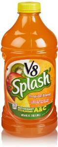 V8 Splash Juice, Tropical Blend, 64 Fl Oz vitamins A and C