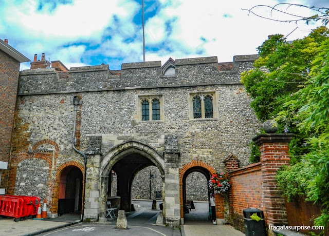 Kingsgate, antigo acesso ao palácio real de Winchester