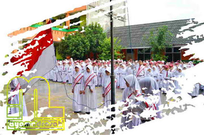 Pedoman pelaksanaan upacara bendera di sekolah atau  Pedoman Pelaksanaan Upacara Bendera di Sekolah