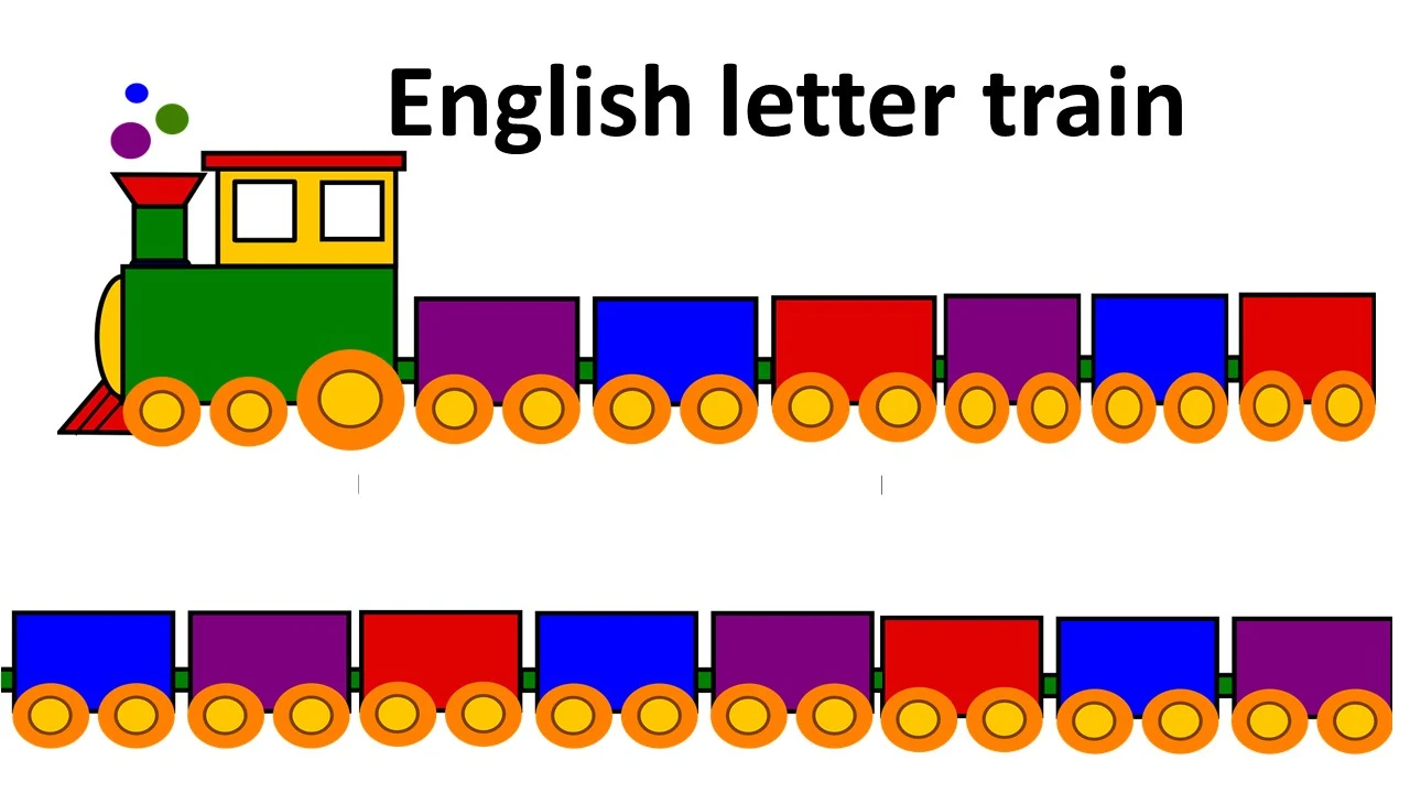 قطار الحروف الانجليزية