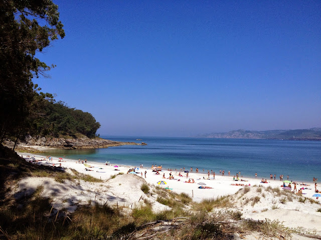 el paraíso de las islas Cies