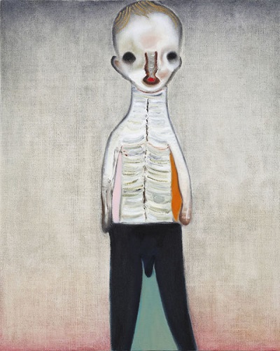 Izumi Kato - Untitled - 2014 | imagenes de obras de arte contemporaneo tristes, lindas, de soledad | cuadros, pinturas, oleos, canvas art pictures, sad | kunst | peintures
