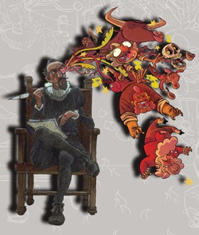 'Miguel En Cervantes. El retablo de las maravillas', exposición en el Instituto Cervantes