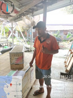 Pengiriman Alat Jaringan Telekomunikasi dari Makassar ke Marisa, Manado, Tondano, Airmadidi dan Kepulauan Talaud 12 Oktober 2022