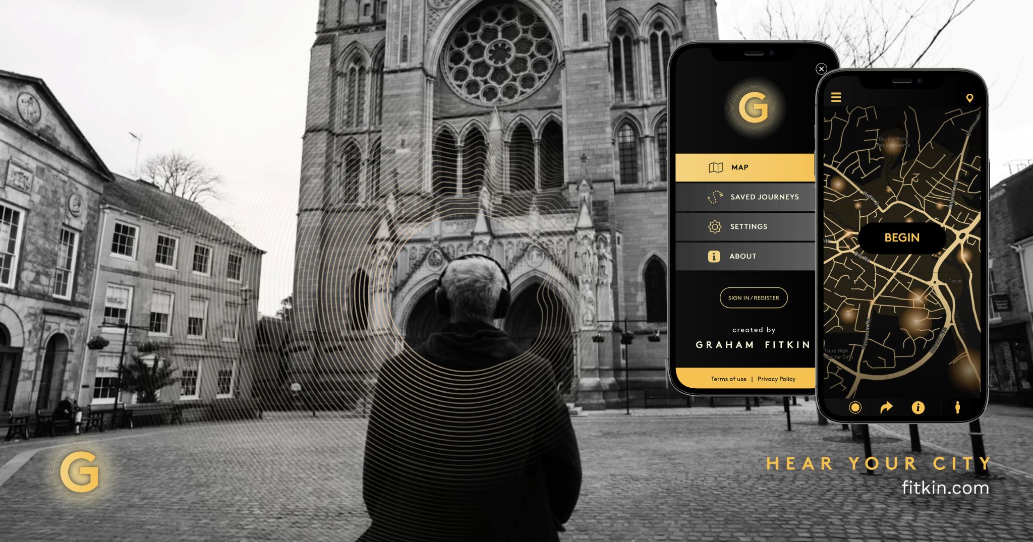 Planet Hugill: Hear your city afresh: a new app, Geography, encourages you  to explore Truro through Graham Fitkin's music