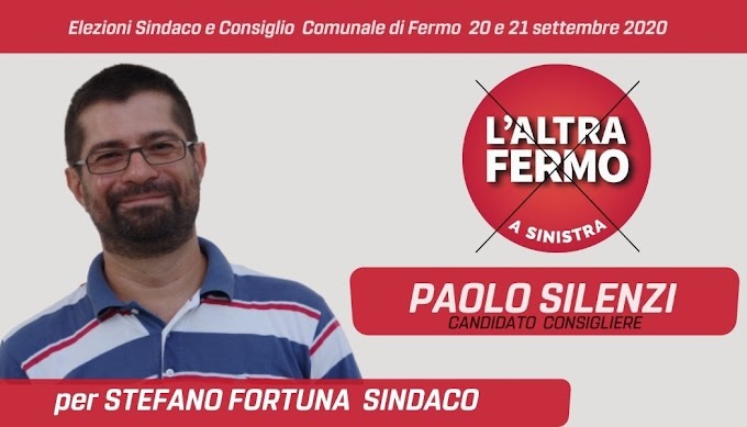 VOTA Paolo Silenzi "L'Altra Fermo A Sinistra" per Stefano Fortuna Sindaco - SCARICA IL PROGRAMMA COMPLETO