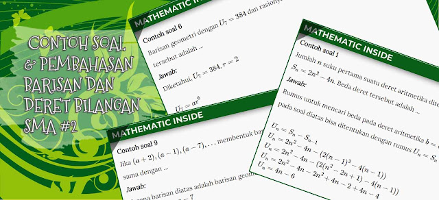 Contoh Soal Deret Geometri dan Aritmetika beserta Pembahasannya