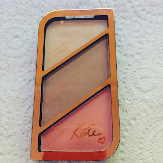 Rimmel Sculpting and Highlighting Kit by Kate Moss Coral Glow 002