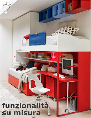 Quarto em Vermelho