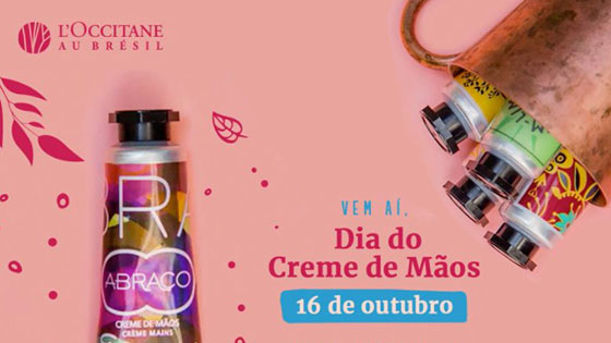 Ganhe um Creme de Mãos L'Occitane au Brésil