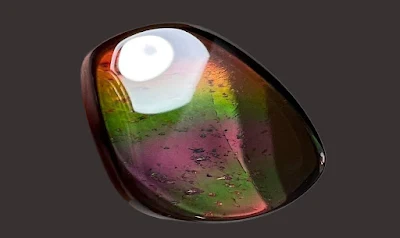 polished Rainbow Obsidian