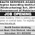  Registrar Jobs In Health Services Academy (HSA) Islamabad 2024