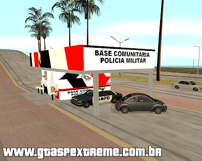 Base Comunitária PMESP para grand theft auto