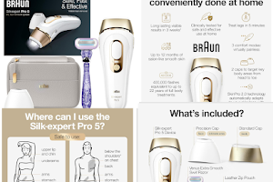 Say Goodbye to Unwanted Hair with Braun's IPL Laser Hair Removal and Series 9 PRO+ Electric Razor