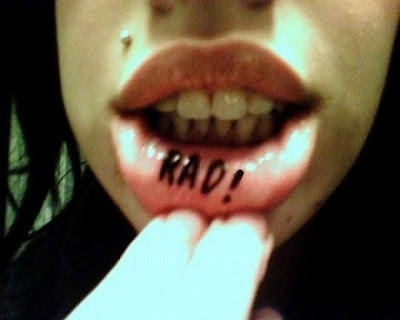  Tattoos On Lips and Tongue