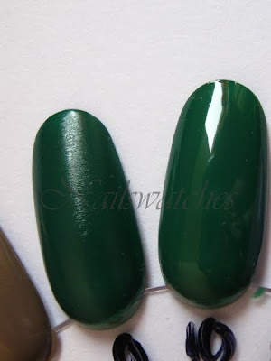 opi jade is the new black green creme essence show your feet in the jungle comparison nail polish 