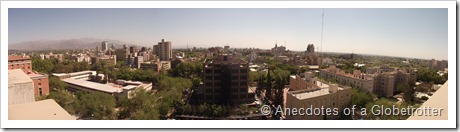 View of Mendoza City