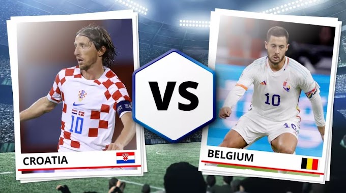 ক্রোয়েশিয়া বনাম বেলজিয়াম লাইভ খেলা - Croatia Vs. Belgium Live FIFA World Cup