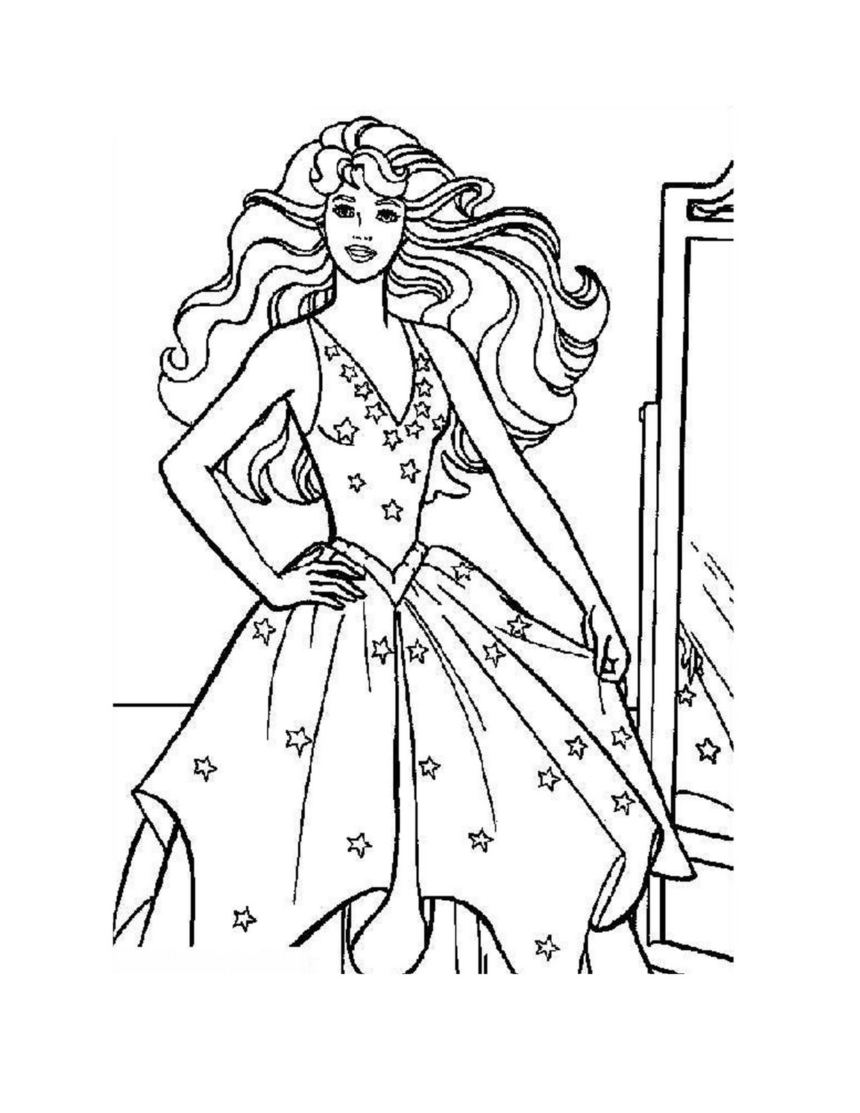 Barbie And Ken Coloring Pages