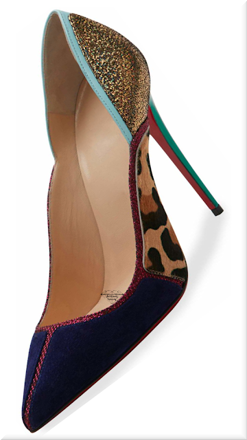 ♦Christian Louboutin Serianina pointed-toe red sole pumps #christianlouboutin #shoes #brilliantluxury