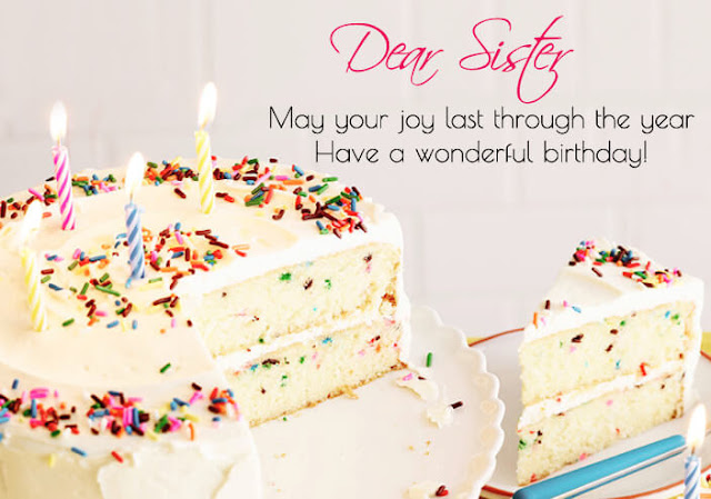 Happy Birthday Sister : Wishes, Messages, Cake Images, Quotes