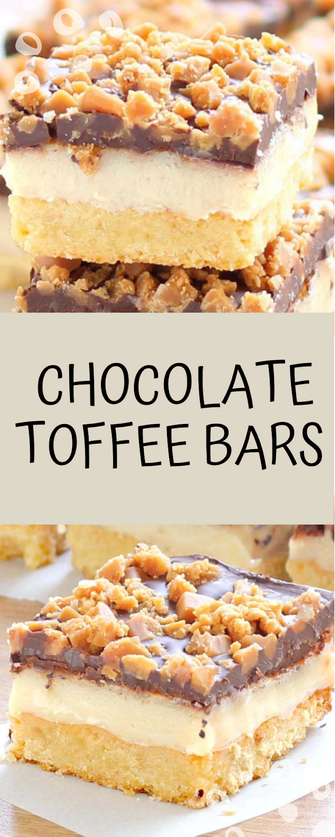 Chocolate Toffee Bars Recipe
