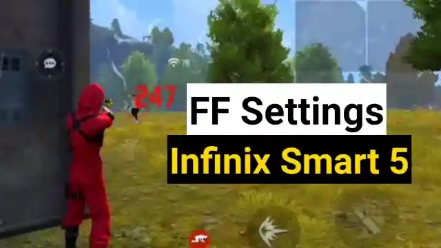 Free fire Infinix Smart 5 Headshot settings 2022: Sensi and dpi