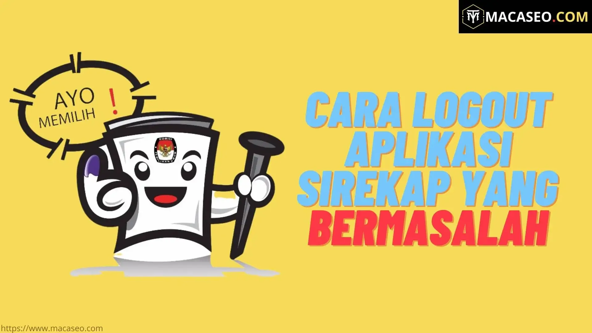 Cara Logout Aplikasi Sirekap