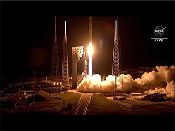 Lucy spacecraft blasts off on Atlas 5 rocket on October 16 (Source: NASA)